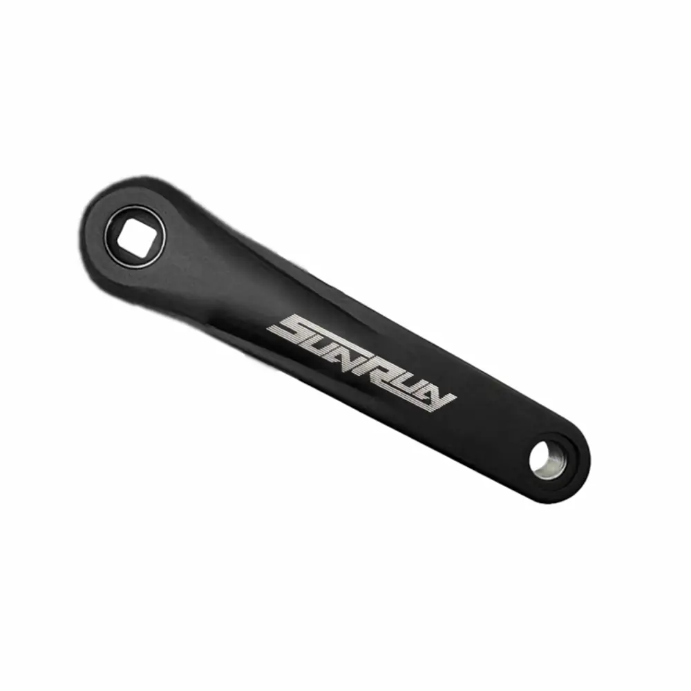 Sunrun Sol Pedal Kolu - 165mm-170mm, Alüminyum, Düz Kare, SUNRUN