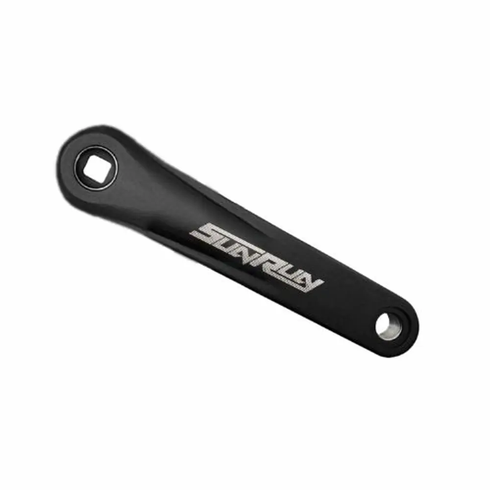Sunrun Sol Pedal Kolu - 165mm-170mm, Alüminyum, Düz Kare, SUNRUN