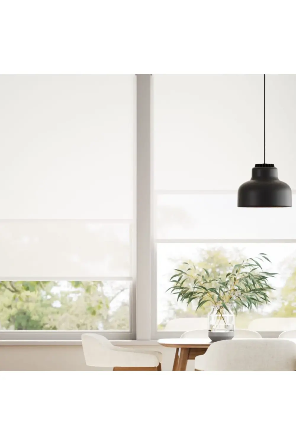 SunScreen Çiftli Sistem Store Perde (Screen+Mat Stor) Alüminyum K