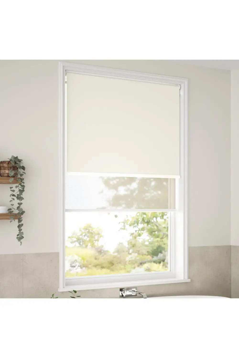 SunScreen Çiftli Sistem Store Perde (Screen+Mat Stor) Alüminyum K