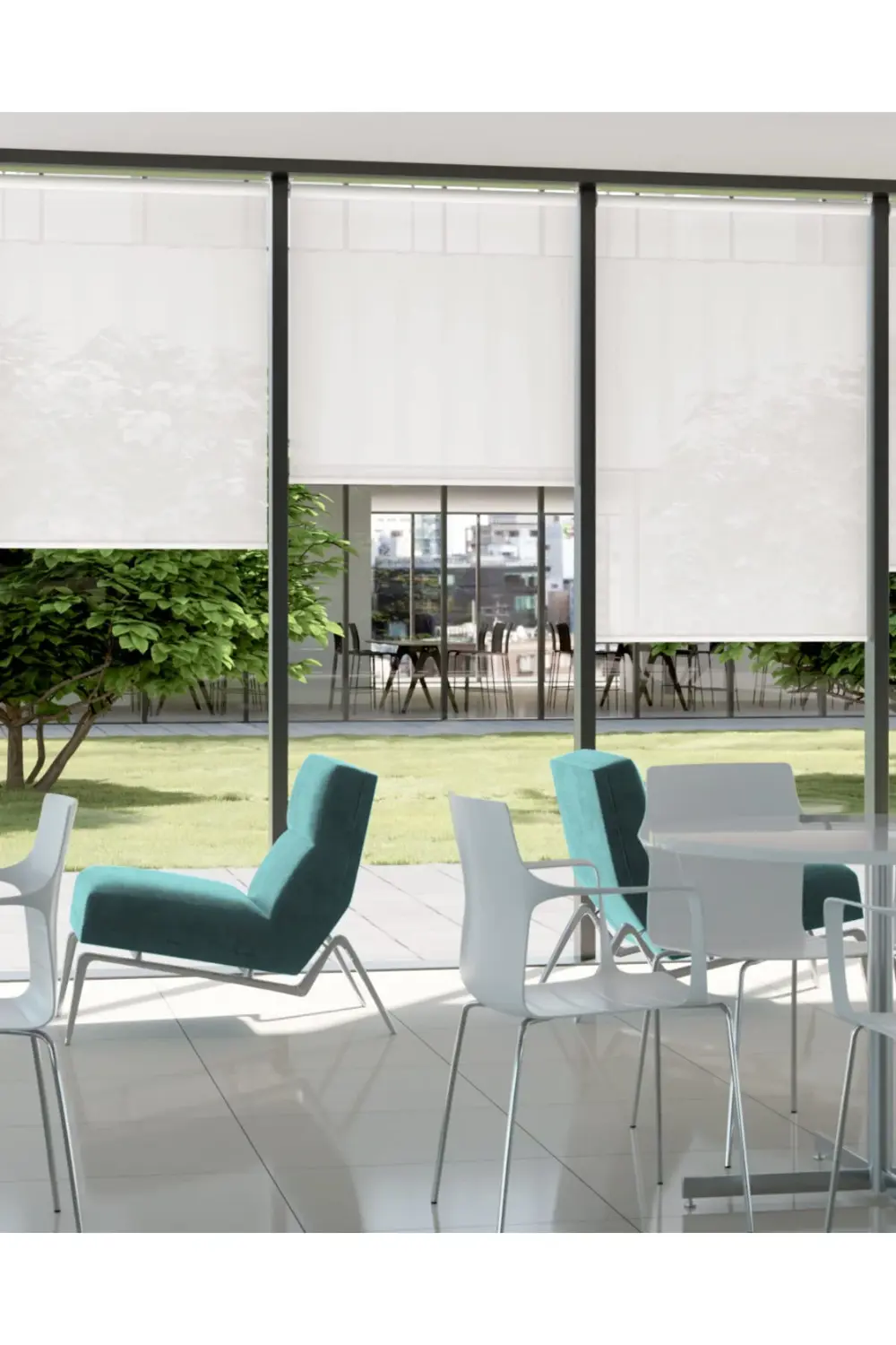 SunScreen Estetik Lüks Stor Perde, Alüminyum Kasalı Yüksek Kalite