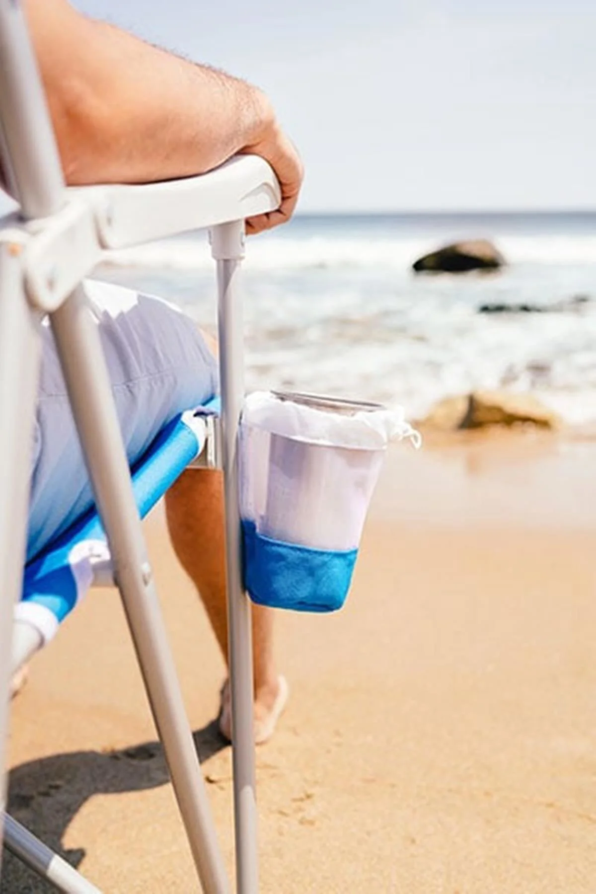 Sunshade Captain's Chair Güneşlikli Katlanır Plaj Sandalyesi
