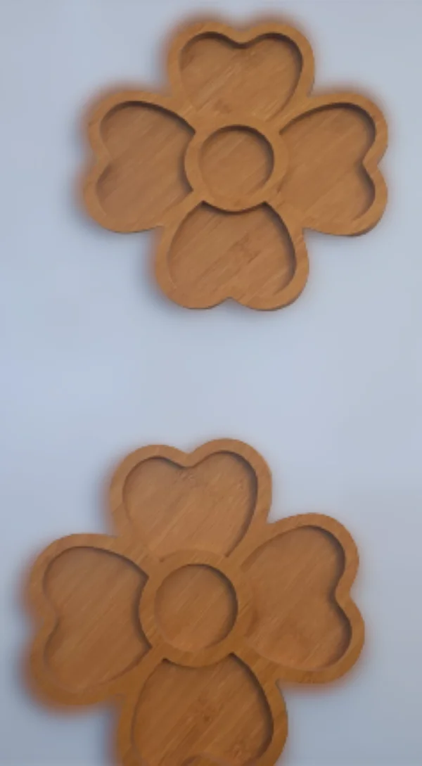 Sunum Tabak 12233 Kalpli Model Ahşap MDF Lam 4 göz 4 Adet EL Yapım Sunum Tabak 12233 Kalpli Model Ahşap MDF Lam 4 göz 4 Adet EL Yapım Fiyatı, Yorumları ve Özellikleri