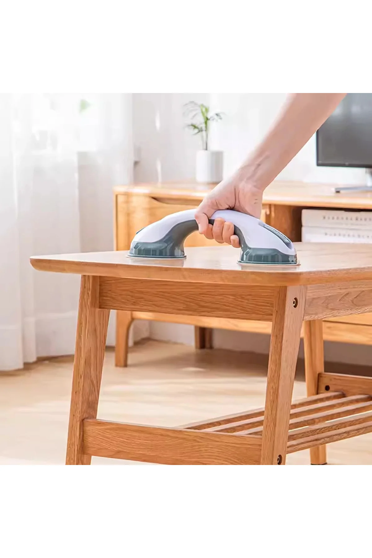 Sunup Sn-14661 Vantuzlu Banyo Tutacağı - Kayma Düşme Önleyici Kil