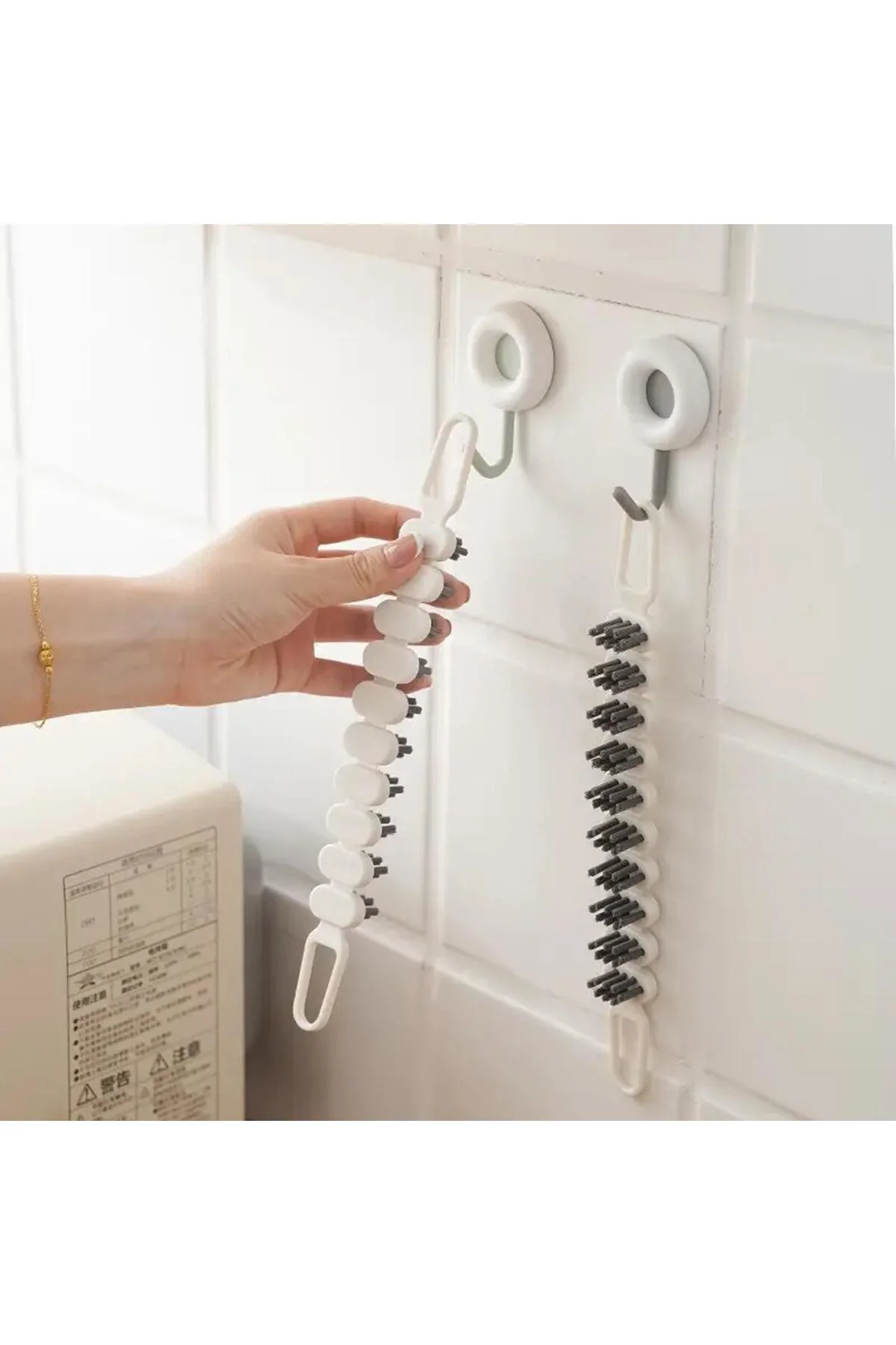Sunup SN-24937 Çok Fonksiyonlu Esnek Mutfak Banyo Temizleme Fırça