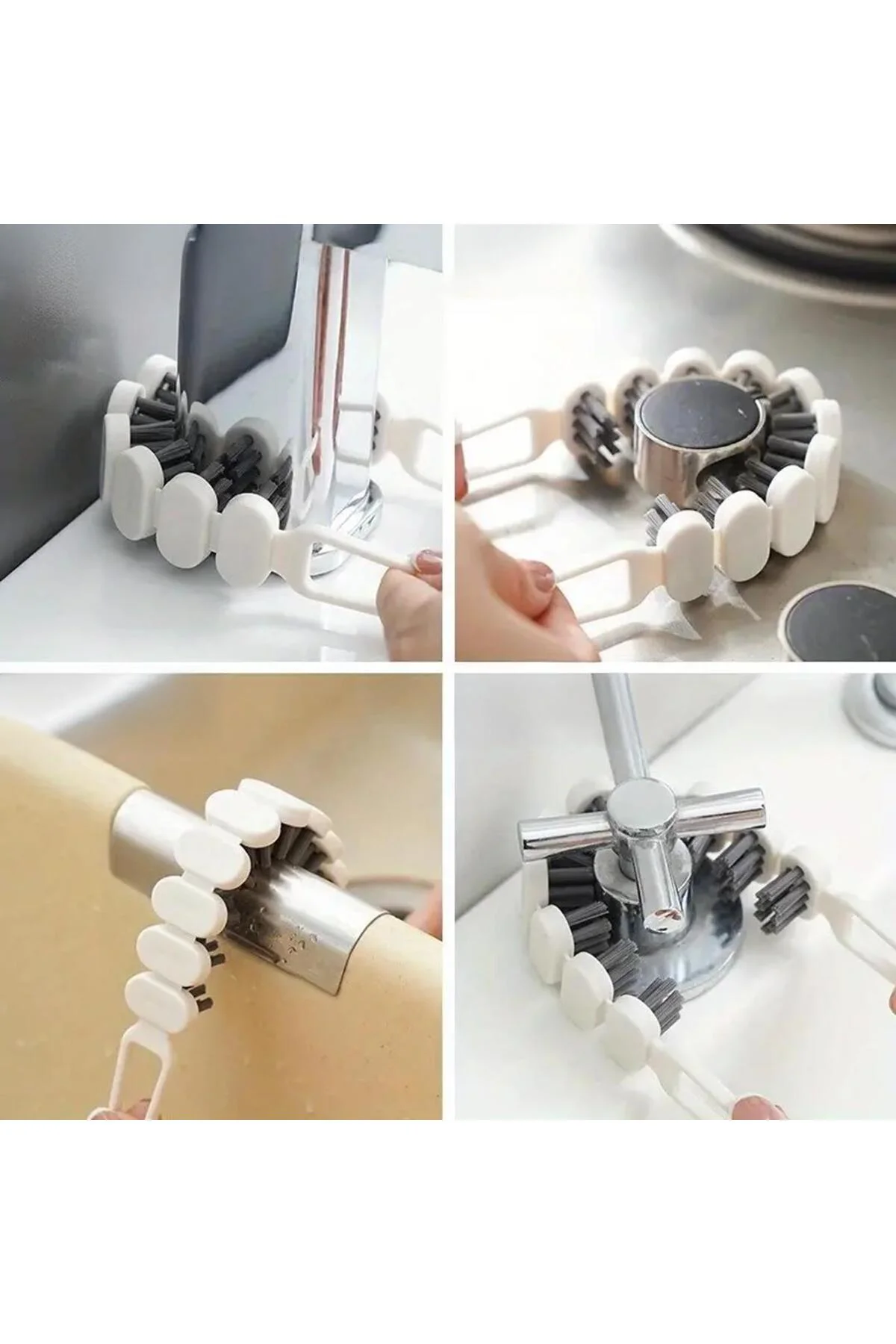 Sunup SN-24937 Çok Fonksiyonlu Esnek Mutfak Banyo Temizleme Fırça