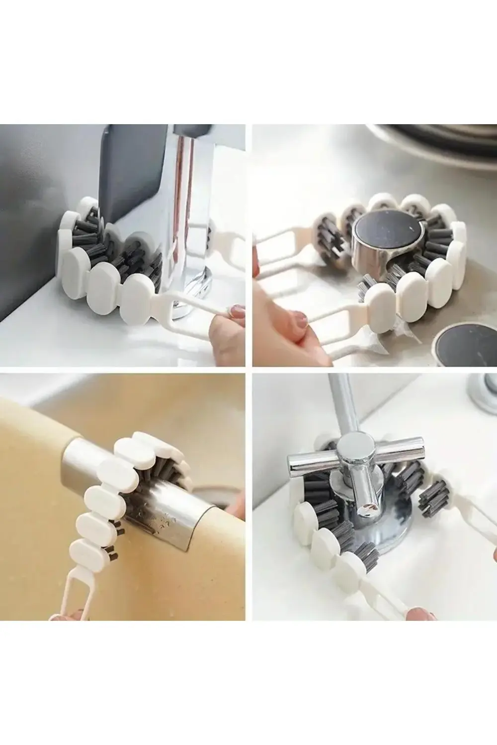 Sunup SN-24937 Çok Fonksiyonlu Esnek Mutfak Banyo Temizleme Fırça