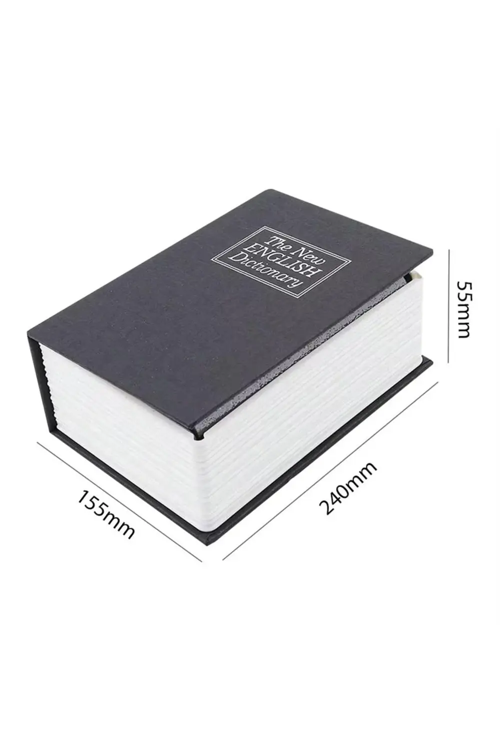 Sunup SN-26087 Kitap GÖrünümlü Kasa 240x155x55 mm