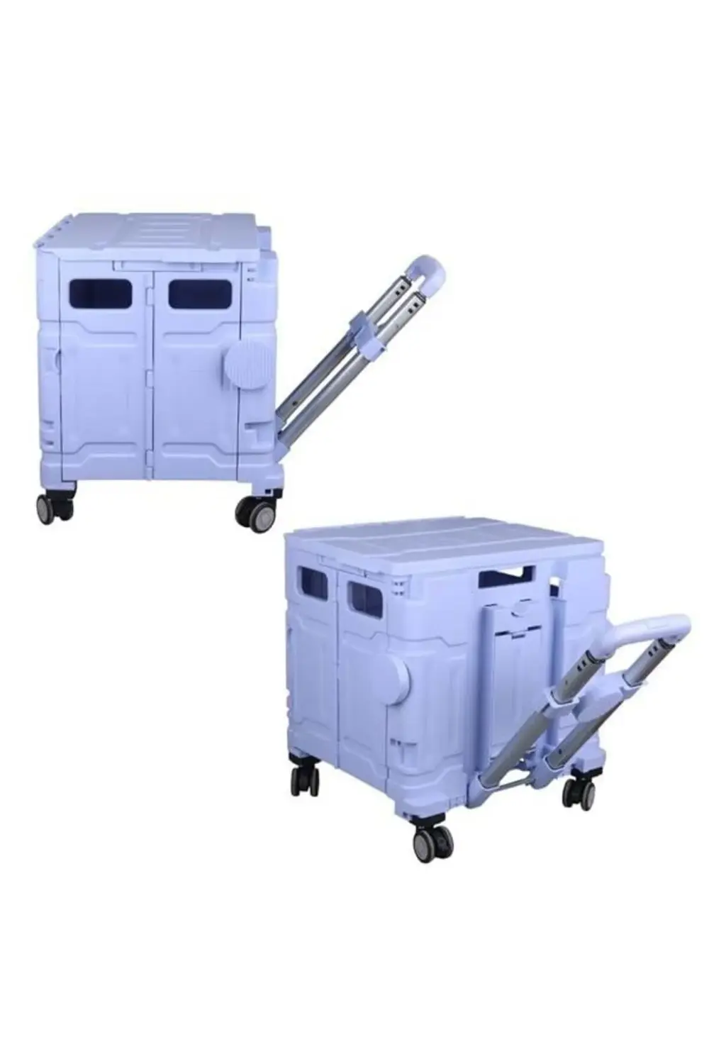 Sunup Sn-26967 Katlanabilir Market Pazar Kamp Tekerlekli Alışveri