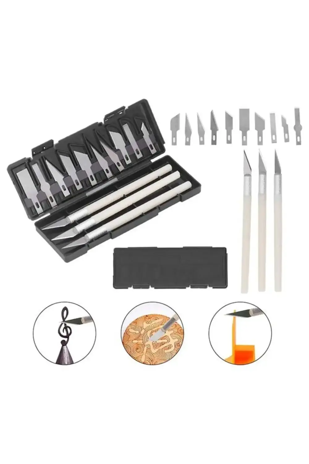 Sunup Sn-27089 Kretuar Neşter Bıçak Seti