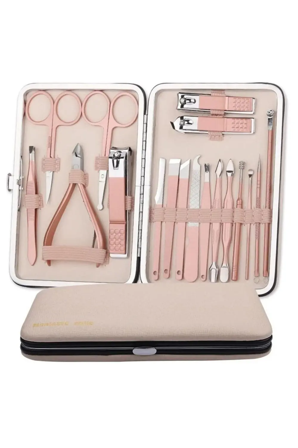 Sunup SN-27097 Paslanmaz Çelik 18in1 Profesyonel Manikür Tırnak B