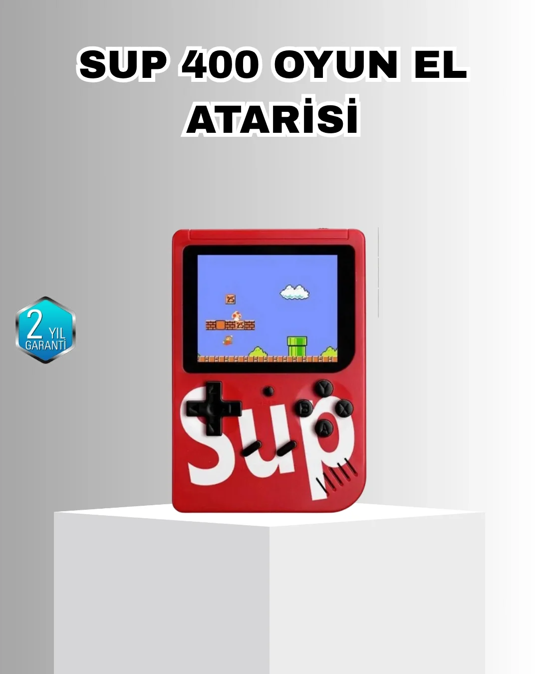 SUP Game Box El Konsolu – 500 Oyunlu, TV Bağlantılı, 5 Saat Oyun Süresi SUP Game Box El Konsolu – 500 Oyunlu, TV Bağlantılı, 5 Saat Oyun Süresi
