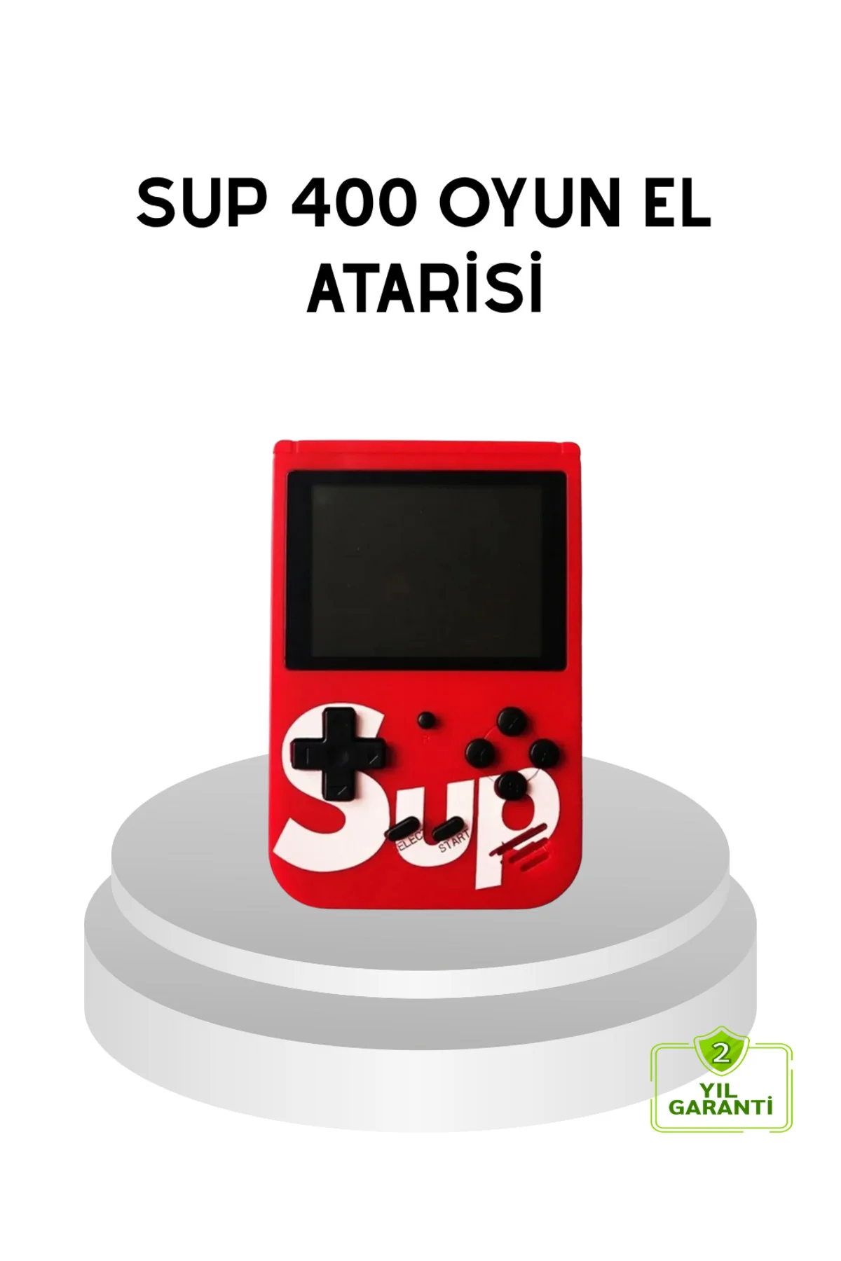 SUP Retro El Konsolu – 500 Oyun, TV Bağlantılı, 3 İnç Ekranlı Şar
