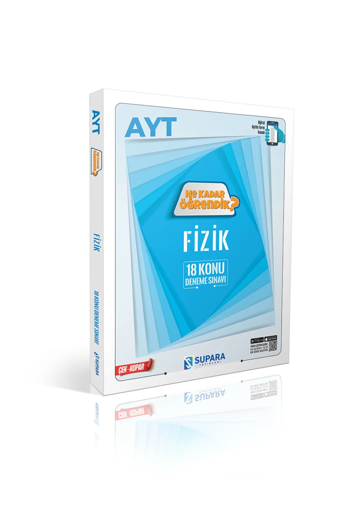 Supara AYT Fizik 12 Konu Deneme Ne Kadar Öğrendik Çek Kopar Supara Yayınları