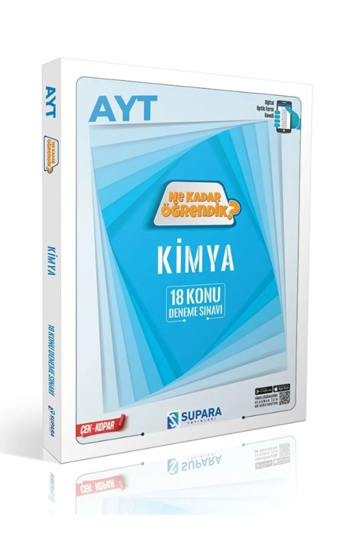 Supara AYT Kimya 18 Konu Deneme Ne Kadar Öğrendik Çek Kopar Supar