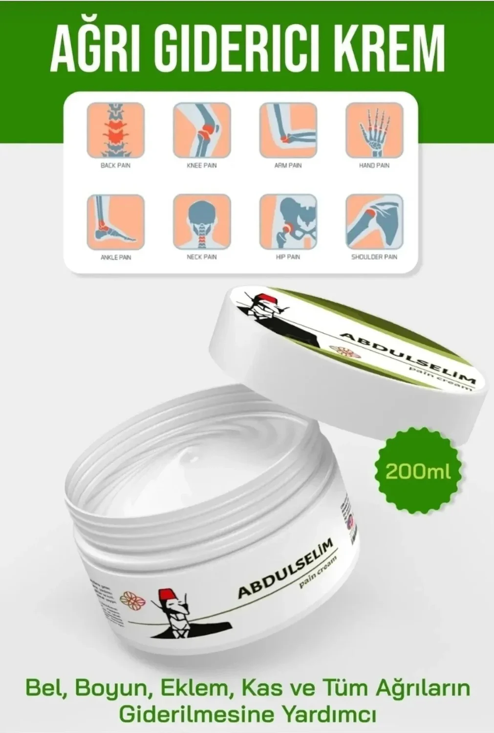 Süper Abdulselim Kremi 200 ml x 2 Adet – Cilt Bakımı İçin Etkili Çözüm
