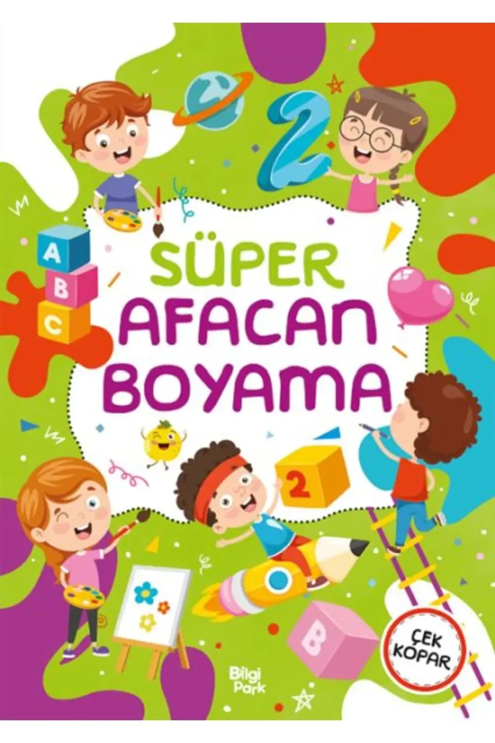 Süper Afacan Boyama Kitabı