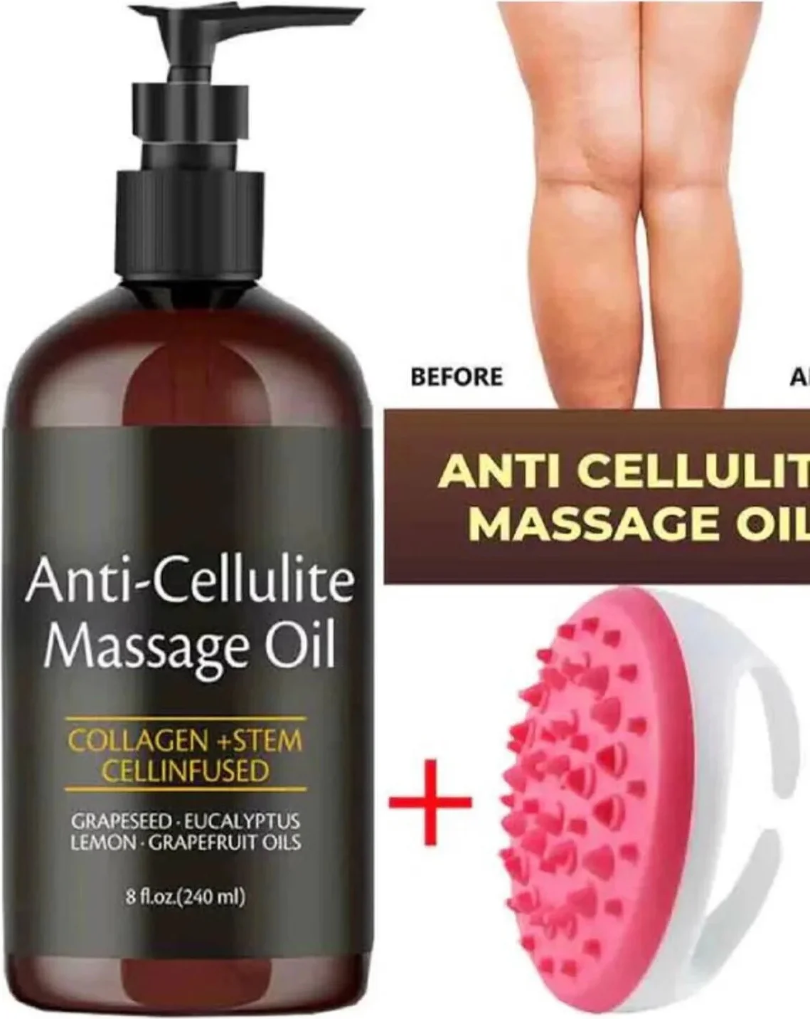 Süper Anti Cellulite Masaj Bakım Yağı 240 ml 2 Adet - Selülit Giderici Fiyatı, Yorumları ve Özellikleri