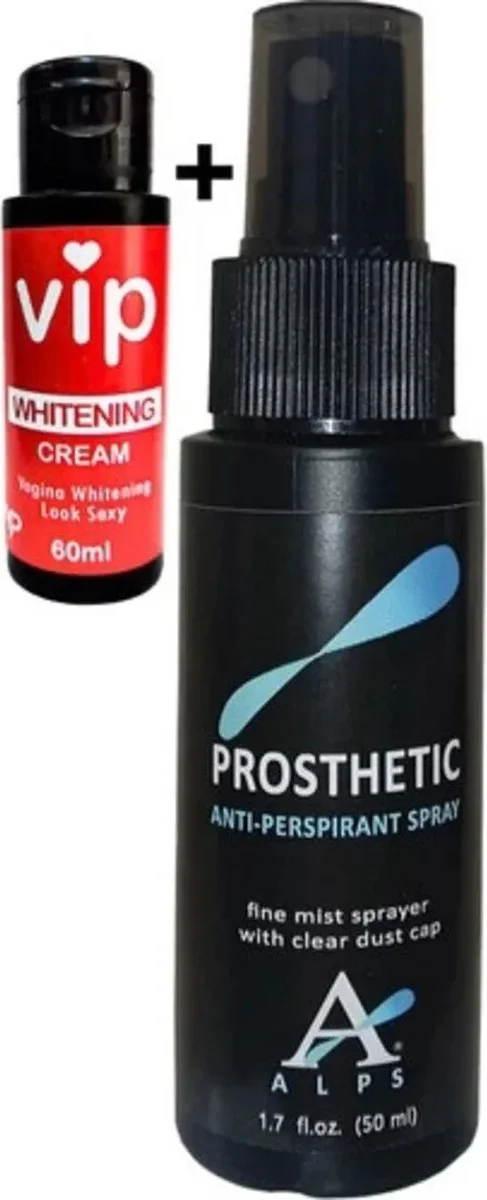 Süper Anti-Perspirant Sprey ve Whitening Krem - Terlemeyi Önleyici & Cilt Beyazlatıcı