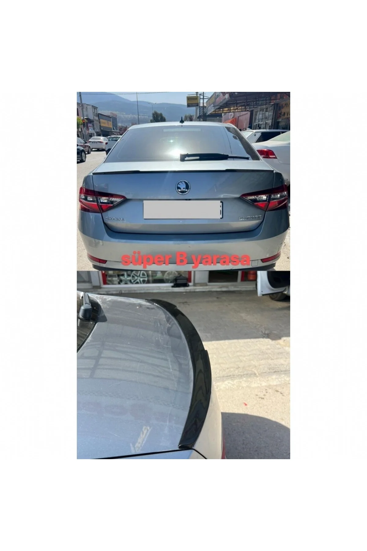 SÜPER B YARASA ASTARLI PLASTİK SPOİLER SÜPER B YARASA ASTARLI PLASTİK SPOİLER