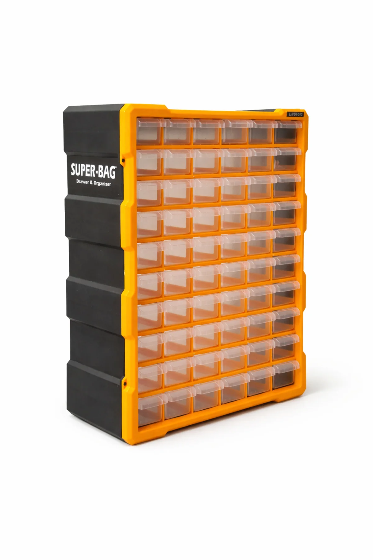 Super-Bag 60’lı Çekmeceli Organizer – Duvara Monte Vida, Dübel, Hırdavat Düzenleyici Kutu