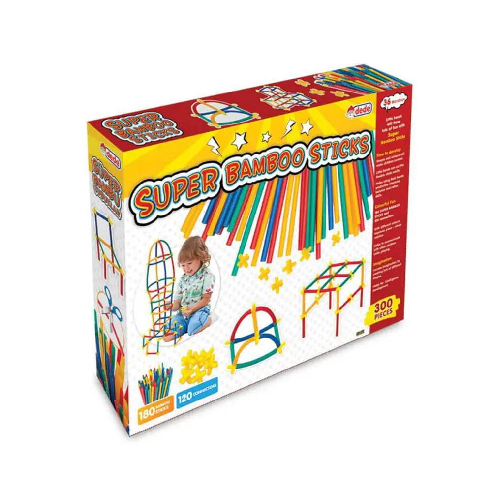 Süper Bambu Çubuklar 300 Parça DEDE-03462