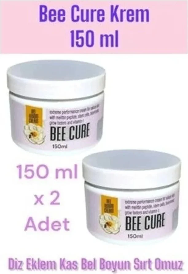 Süper Bee Cure Krem Bakım Kremi 150 ml x 2 Adet - Bal Etemeli Cilt Bakımı