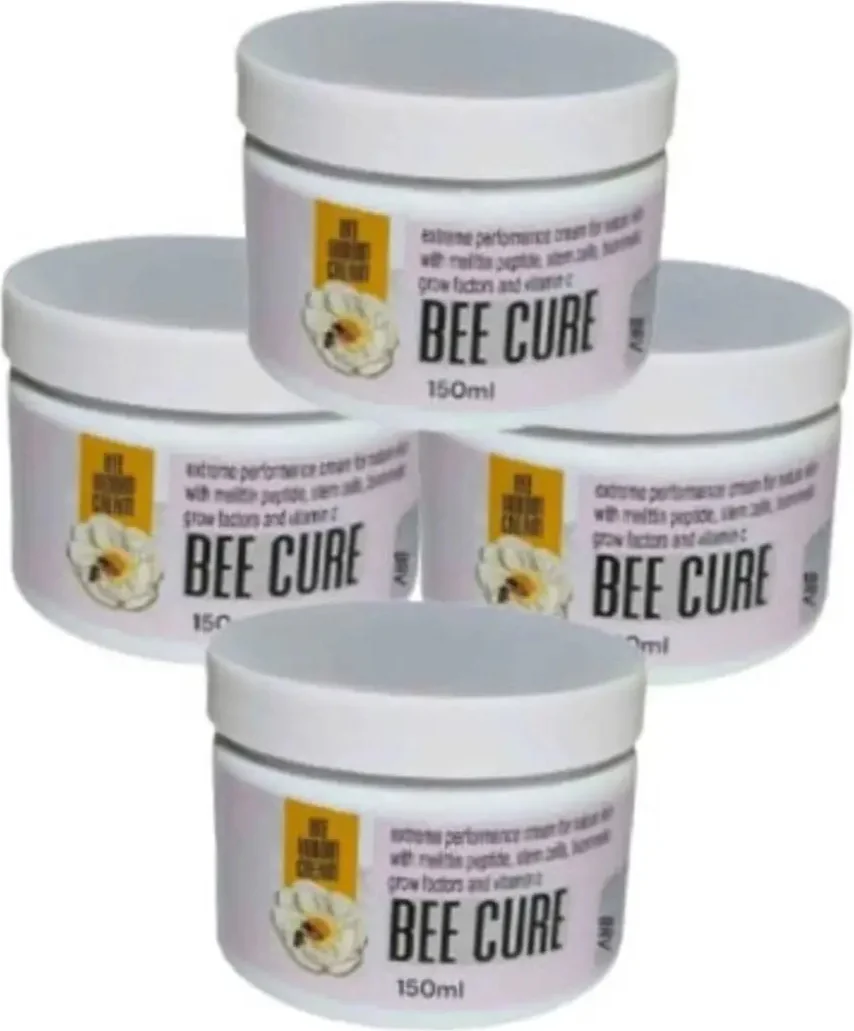 Süper Bee Cure Krem 4'lü Set – Arı Zehiri ile Cilt Bakımı (4 x 150 ml)