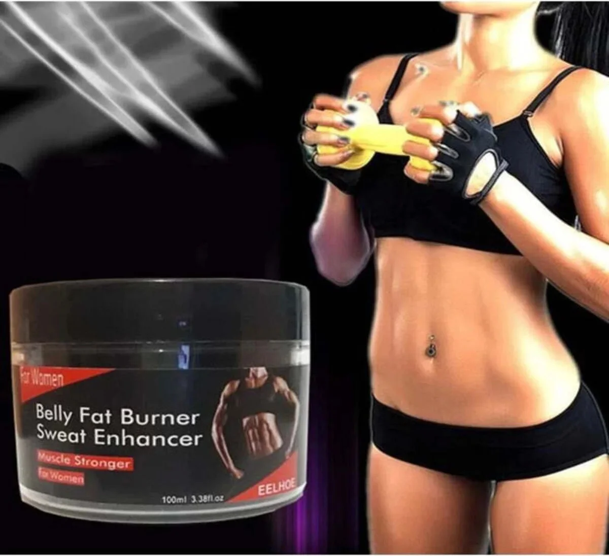 Süper Belly Fat Burner Kadın Hızlı Karın Yağı Kremi 100 ml – Etkili Bel Bölgesi Kremi