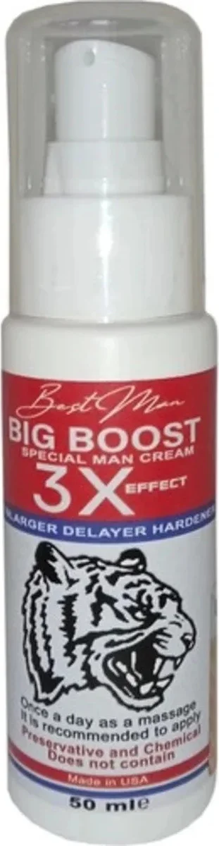 Süper Best Man Bigboost 3 x Effect Erkek Kremi - Gelişmiş Bakım Fiyatı, Yorumları ve Özellikleri