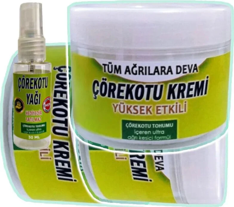 Süper Çörek Otu Kremi 3x100 ml + 30 ml Çörek Otu Yağı ile
