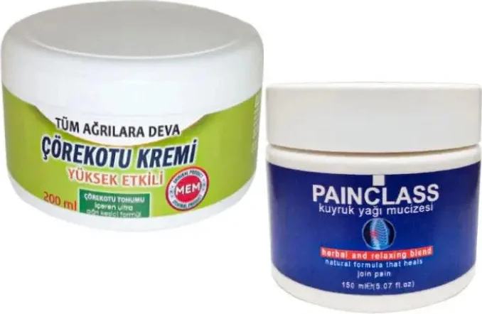 Süper Çörek Otu Kremi XL Boy 200 ml + 150 ml Kuyruk Yağı Kremi — Eklemlerde ve Kaslarda Hızlı Rahatlama