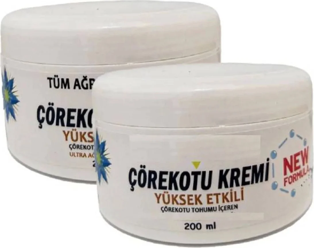 Süper Çörek Otu Kremi 200 ml 2 Adet – Doğal Cilt Bakımı & Nemlendirici