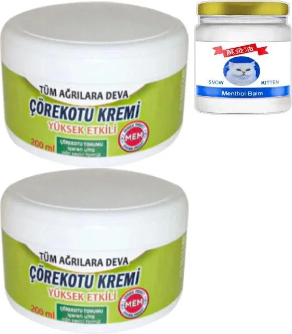 Süper Çörek Otu XL Krem 2x200ml + 50ml Hediye - Cildi Besleyen Doğal Nemlendirici