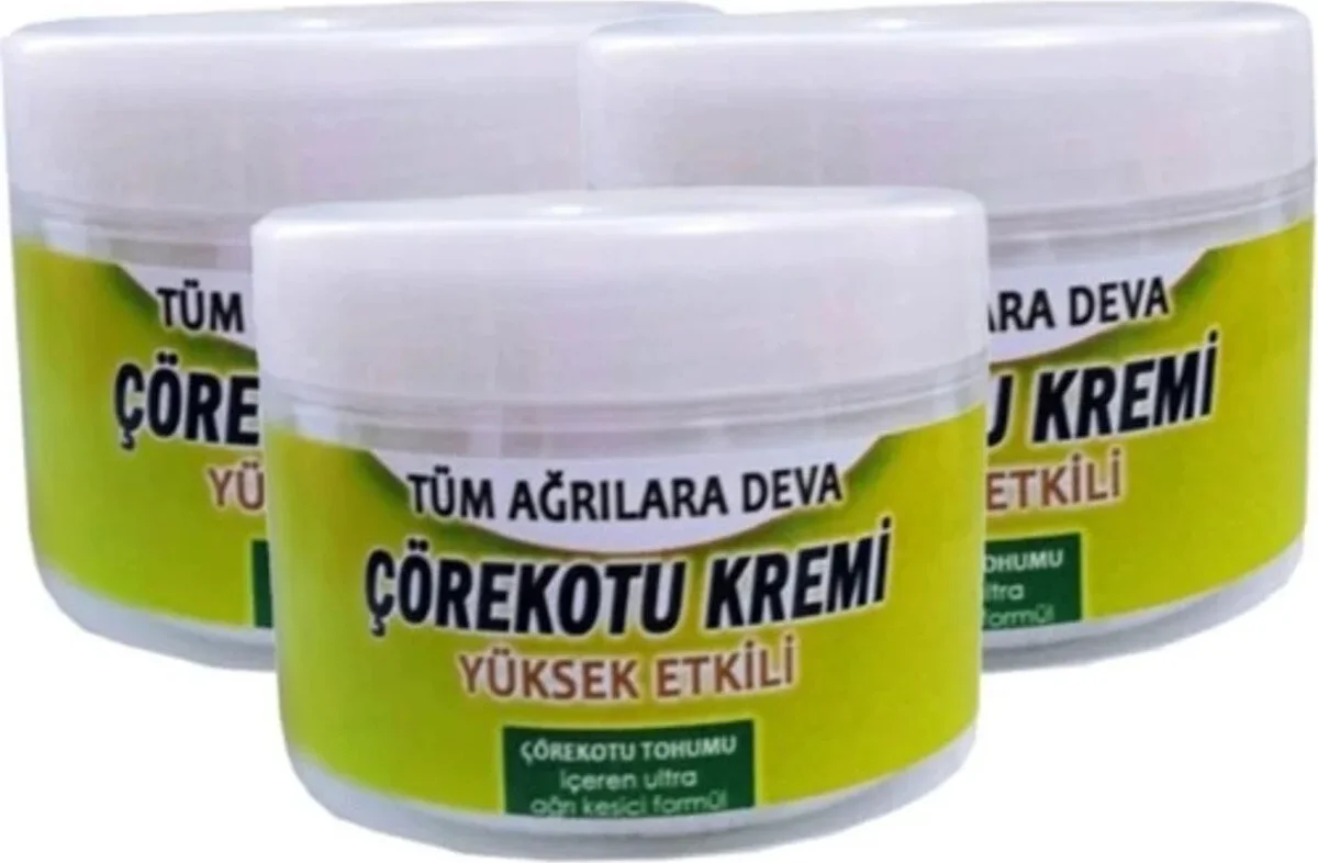 Süper Corex Çörek Otu Kremi 3'lü Paket 100 ml — Doğal Cilt Bakımı