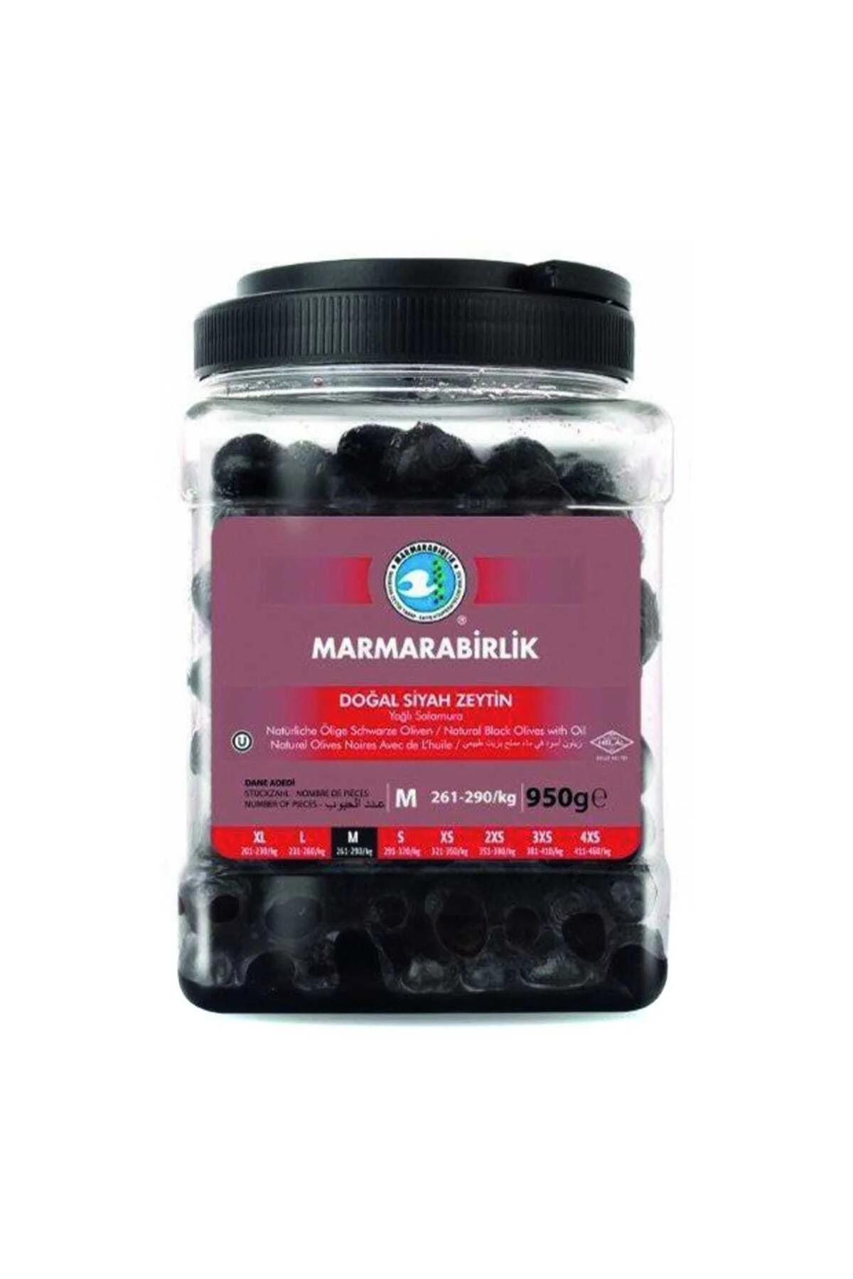 Süper Doğal Yağlı Salamura Pet Zeytin 950 Gr