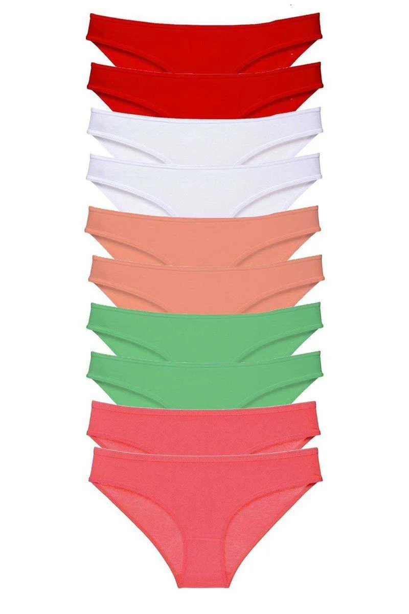 Süper Eko Set Likralı Kadın Slip Külot - 10'lu Pamuklu Külot Seti Fiyatı, Yorumları ve Özellikleri
