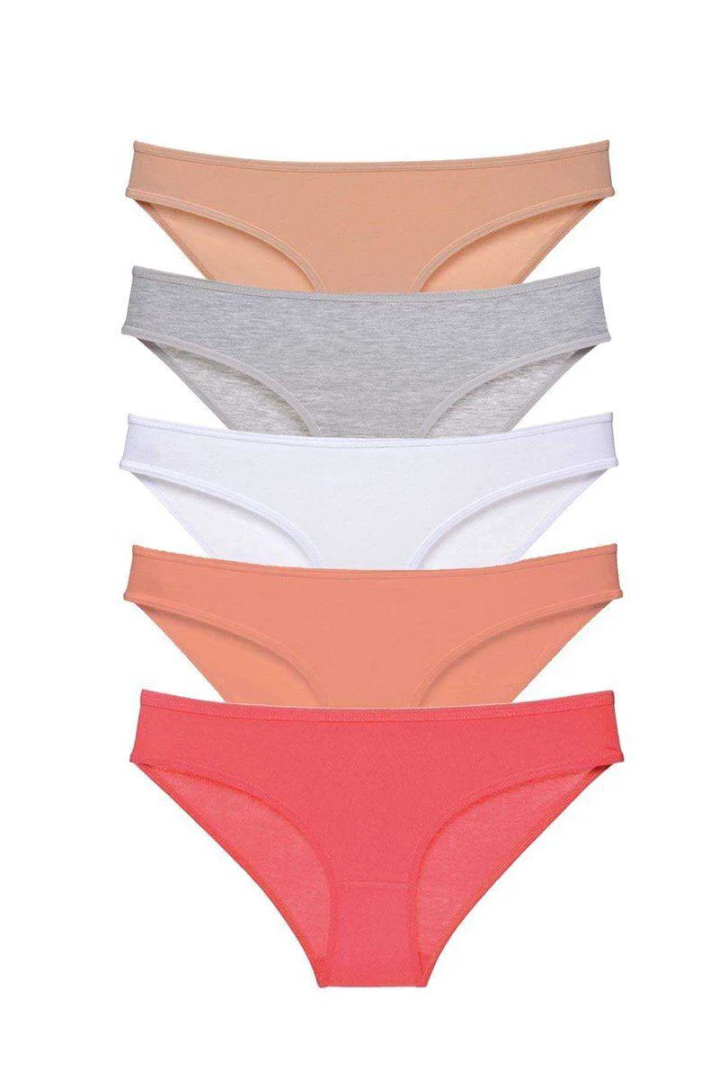 Süper Eko Set Likralı Kadın Slip Külot – %95 Pamuk 5'li Set Fiyatı, Yorumları ve Özellikleri