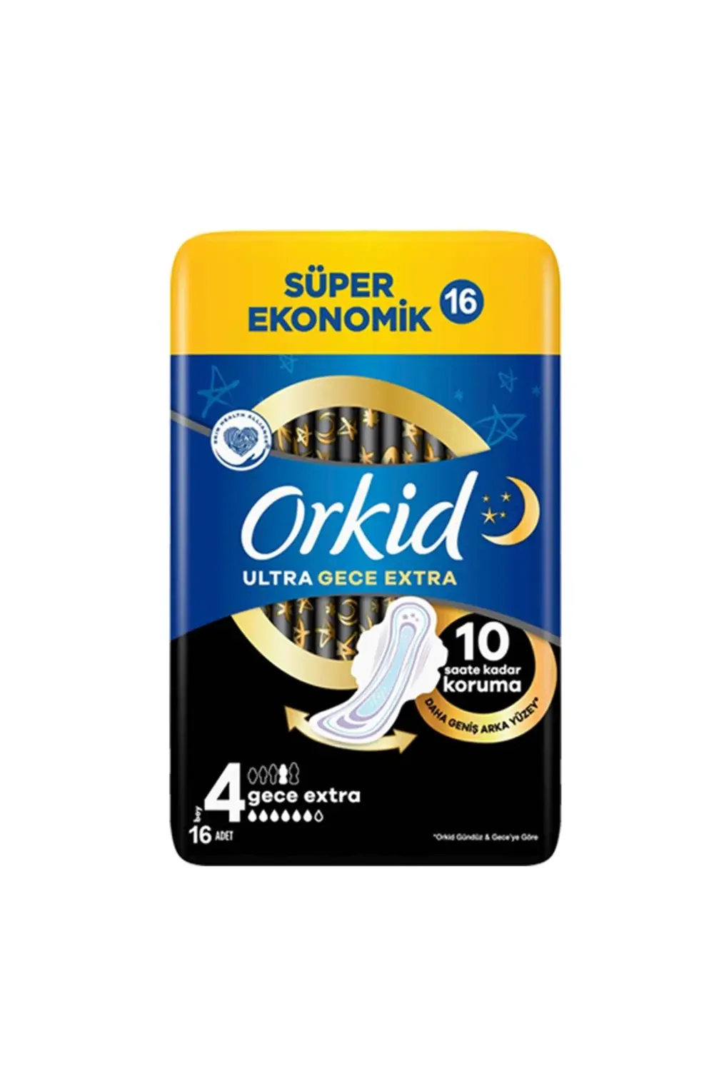 Süper Ekonomik Ultra Gece Extra 16 Ad. 4 Boy X 6 Paket
