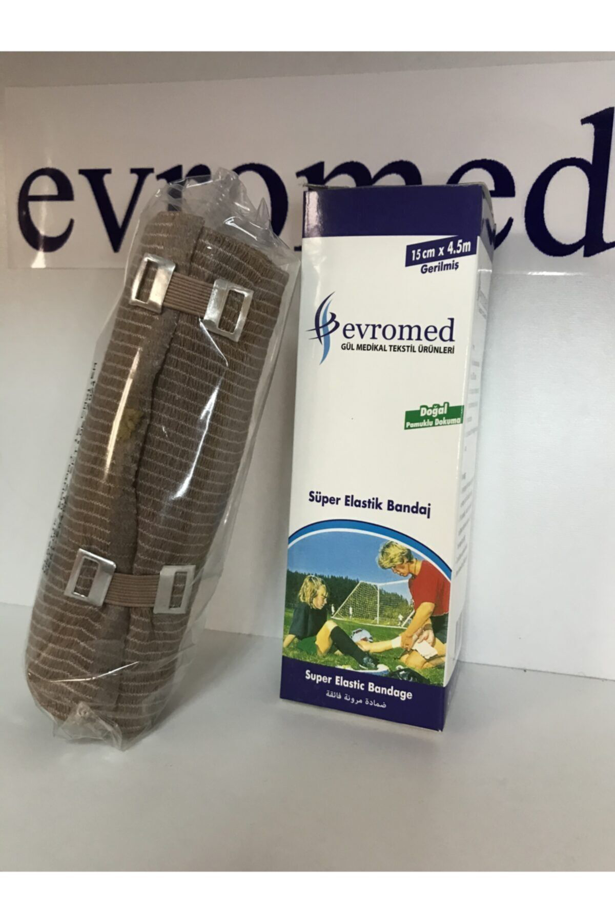 Evromed Süper Elastik Bandaj 15Cm X4.5M