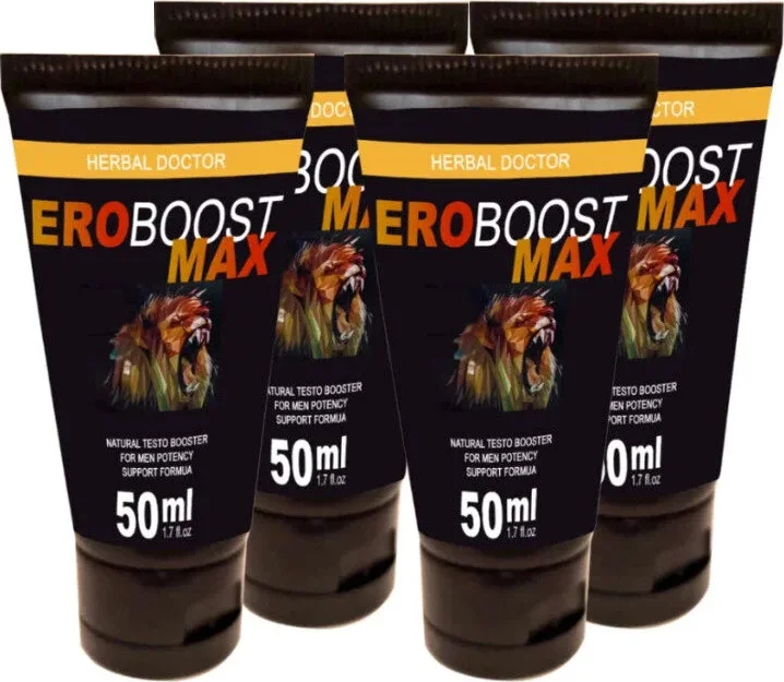 Süper Eroboost Maxtesto Kremi - 4lü Adet Enerji ve Performans Desteği