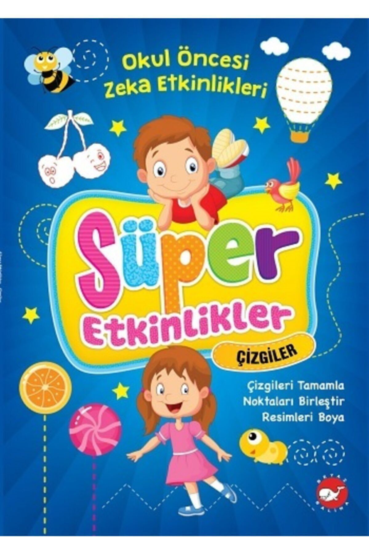 Süper Etkinlikler Çizgiler - Okul Öncesi Zeka Etkinlikleri