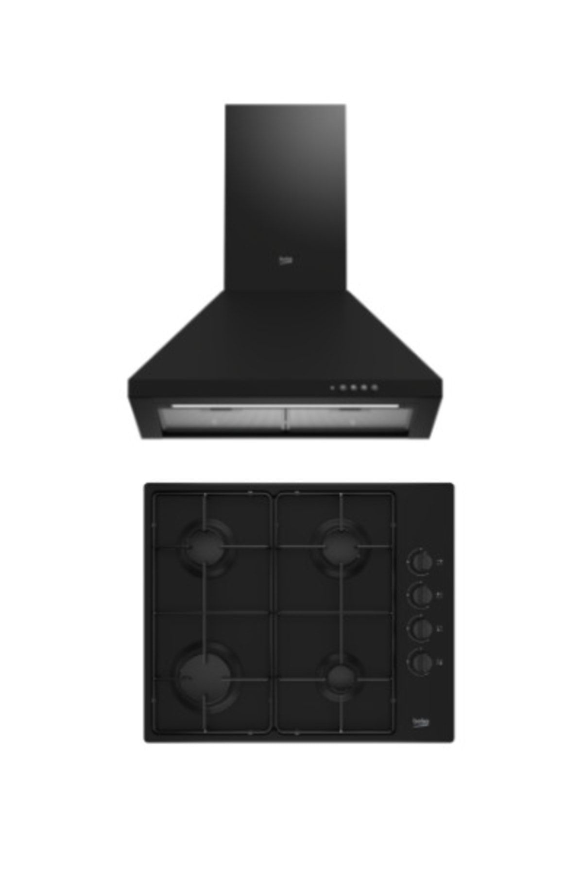 Beko Süper Firsat Siyah İkili Ankastre Set (Bomd 6110 Es+ Adp 61420 Es