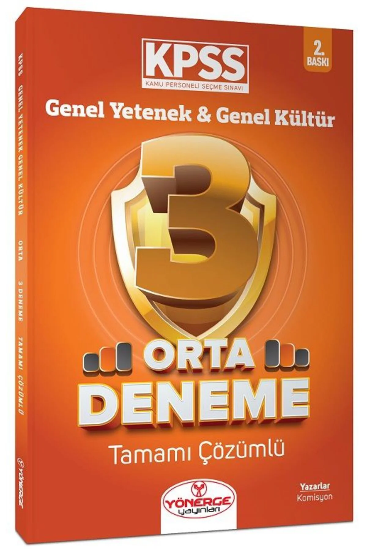 SÜPER FİYAT - Yönerge KPSS Genel Yetenek Genel Kültür Orta 3 Dene