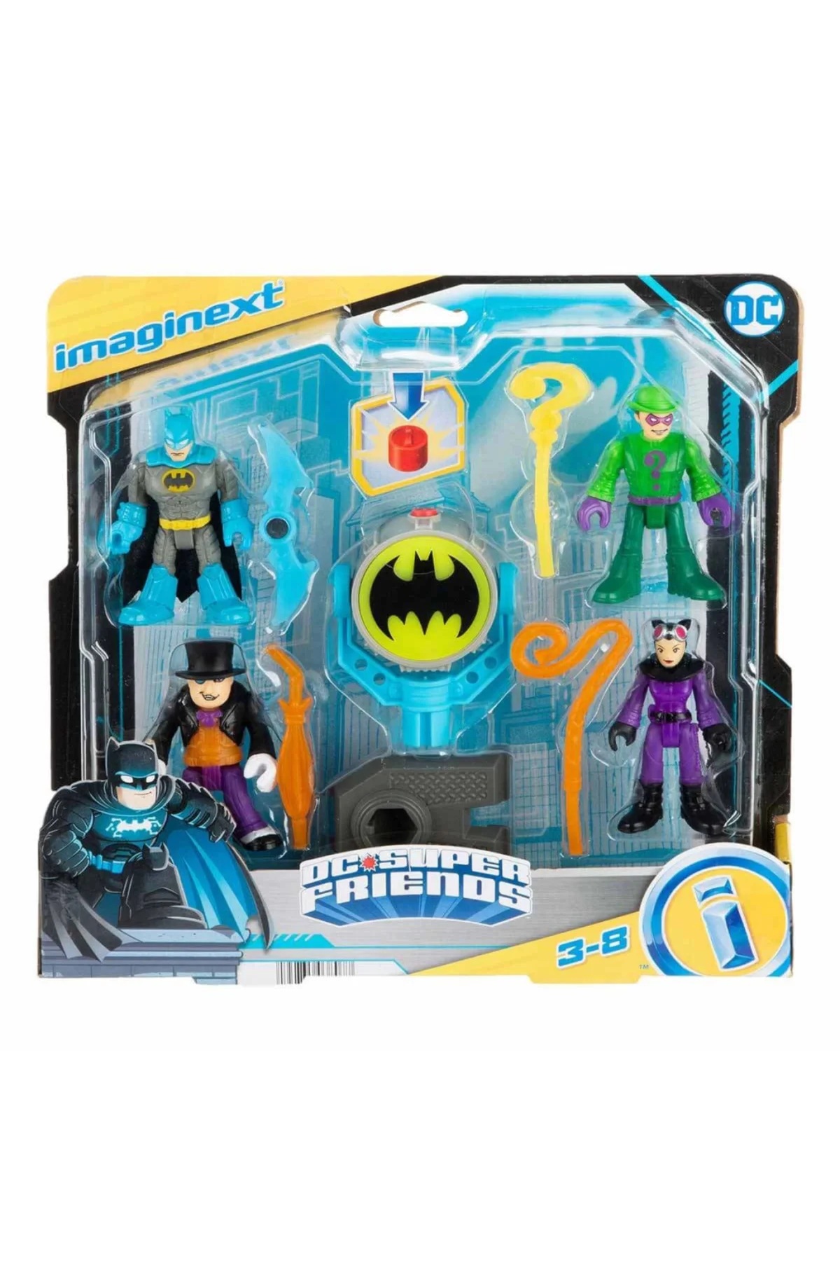 Super Friends Bat-Tech Bat-Signal Figür Seti