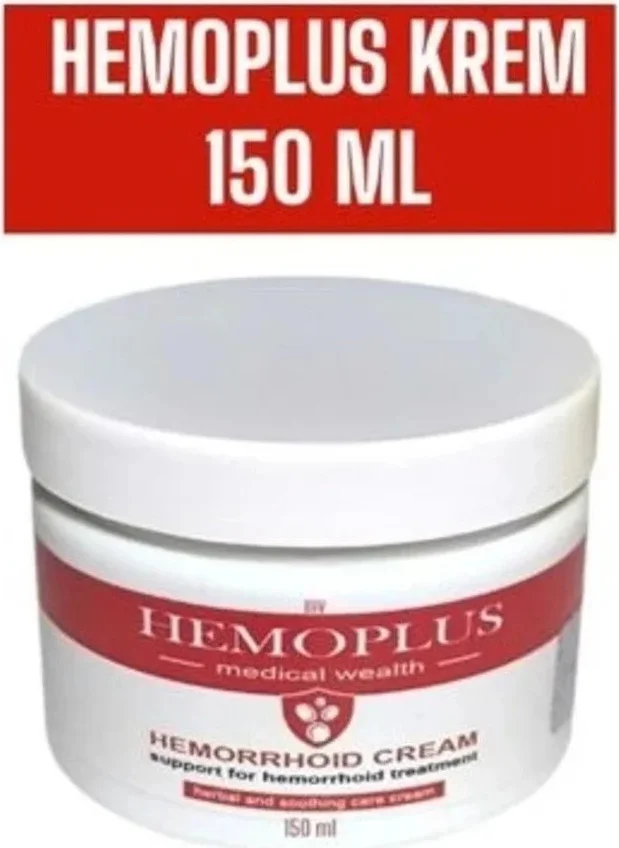 Süper Hemoplus Bakım Kremi 150 ml – Hemoroid ve Anus Bakım Kremi