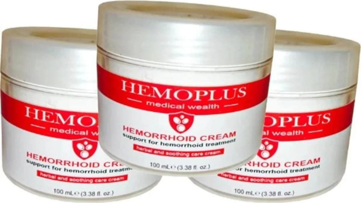Süper Hemoplus Krem 150 ml 3 Adet Birden – Hemorid Kremi