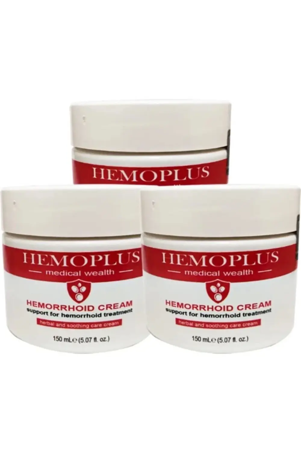 Süper Hemoplus Rahatlatma Kremi Büyük Boy 3ADET 150 ml