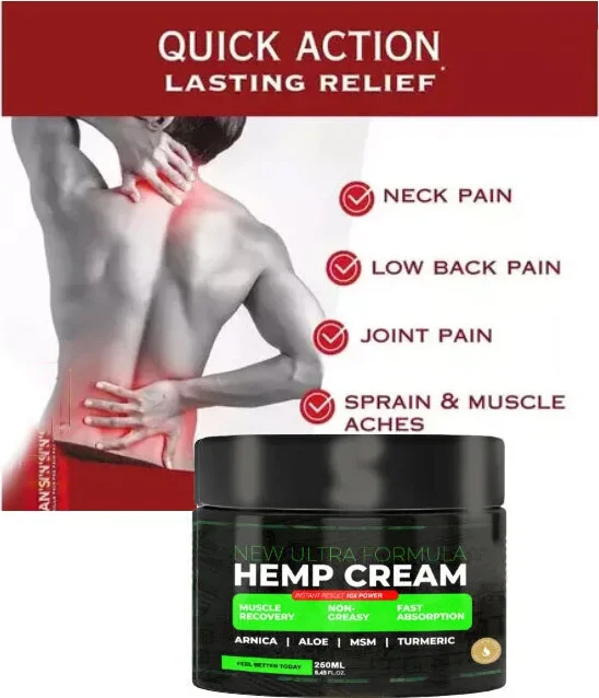 Süper He.mp Cream Bakım Kremi 250 ml x 2 Adet | Cilt Bakım Kremi