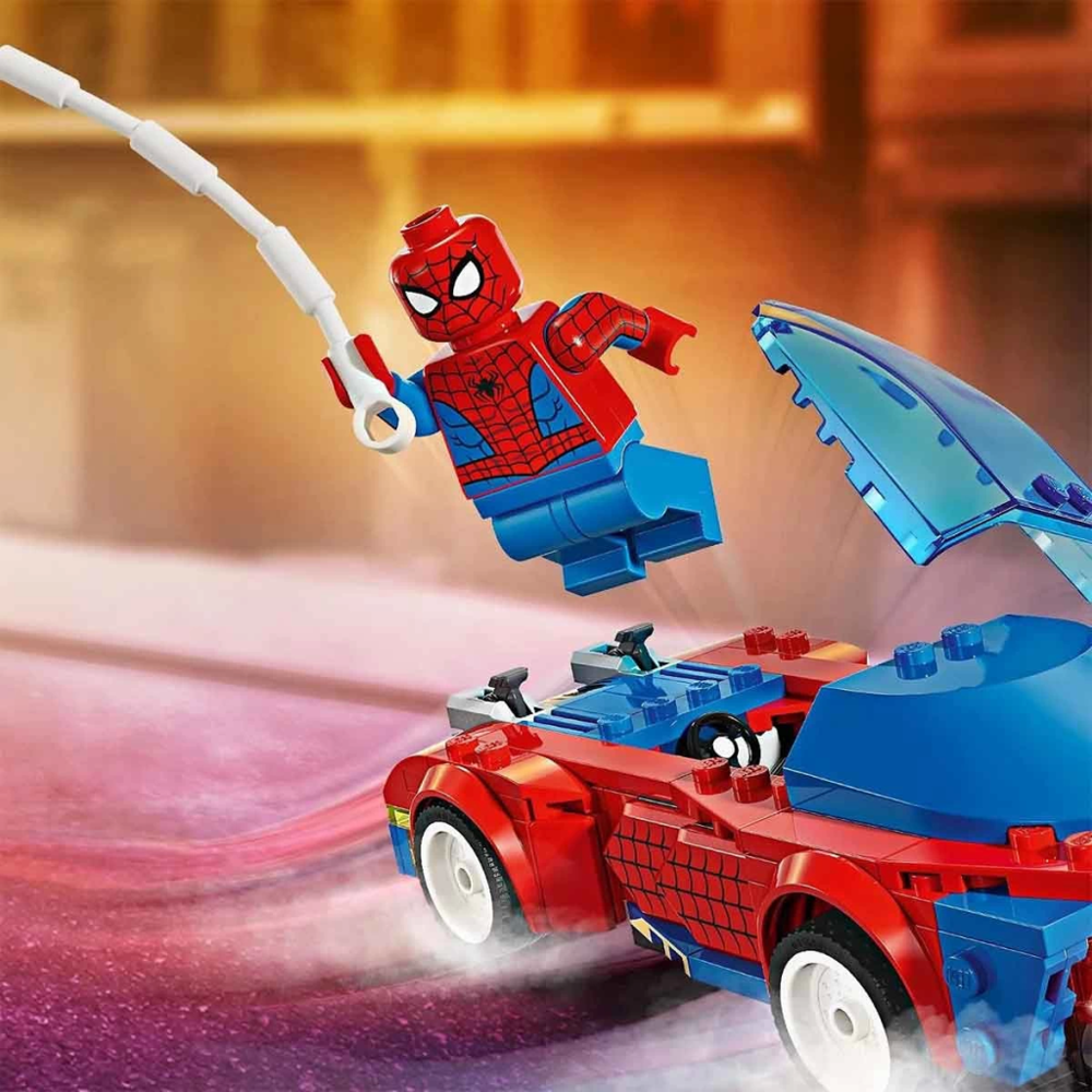 Super Heroes  Yarış Arabası ve Venom Green Goblin 76279